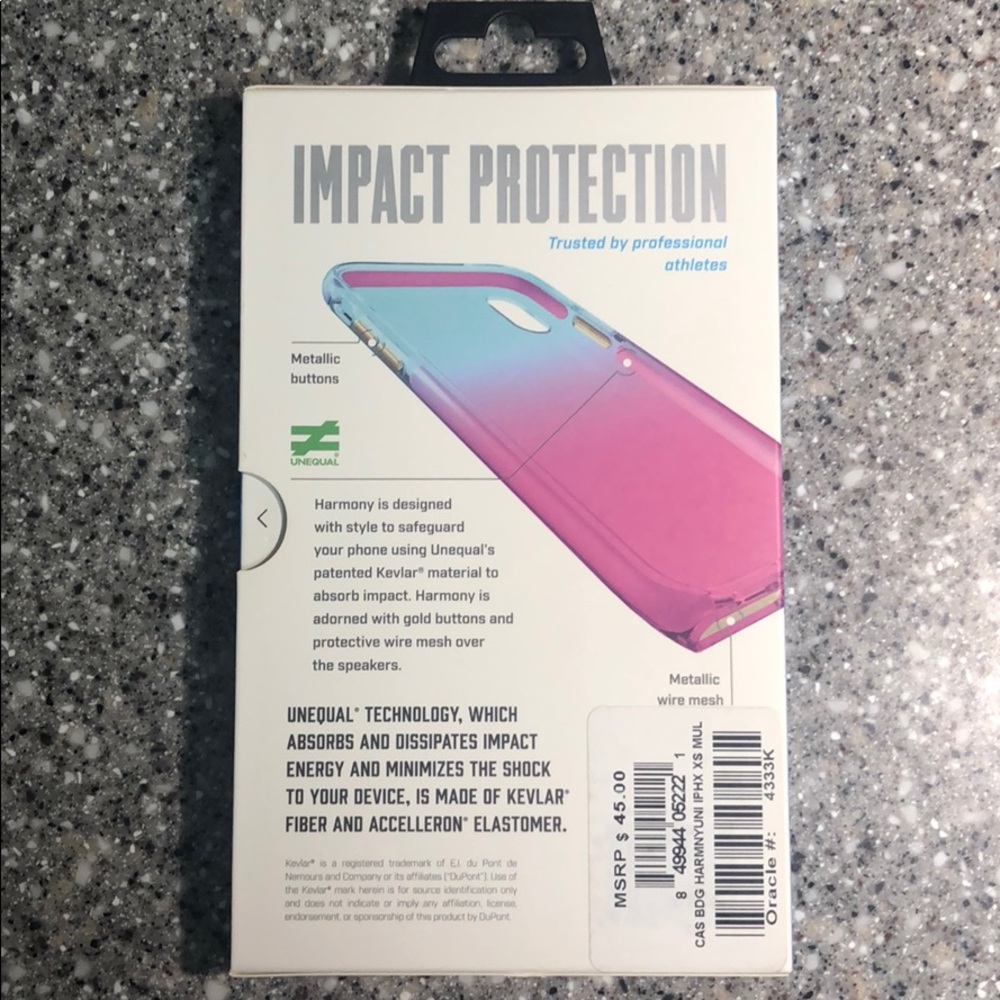 Bodyguards Harmony case for iPhone X/XS -unicorn - Picture 2 of 3